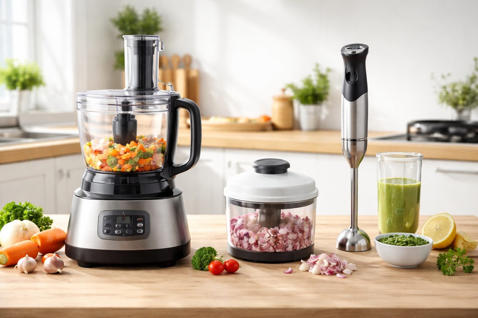 フードプロセッサーやブレンダー、チョッパーなどの調理家電