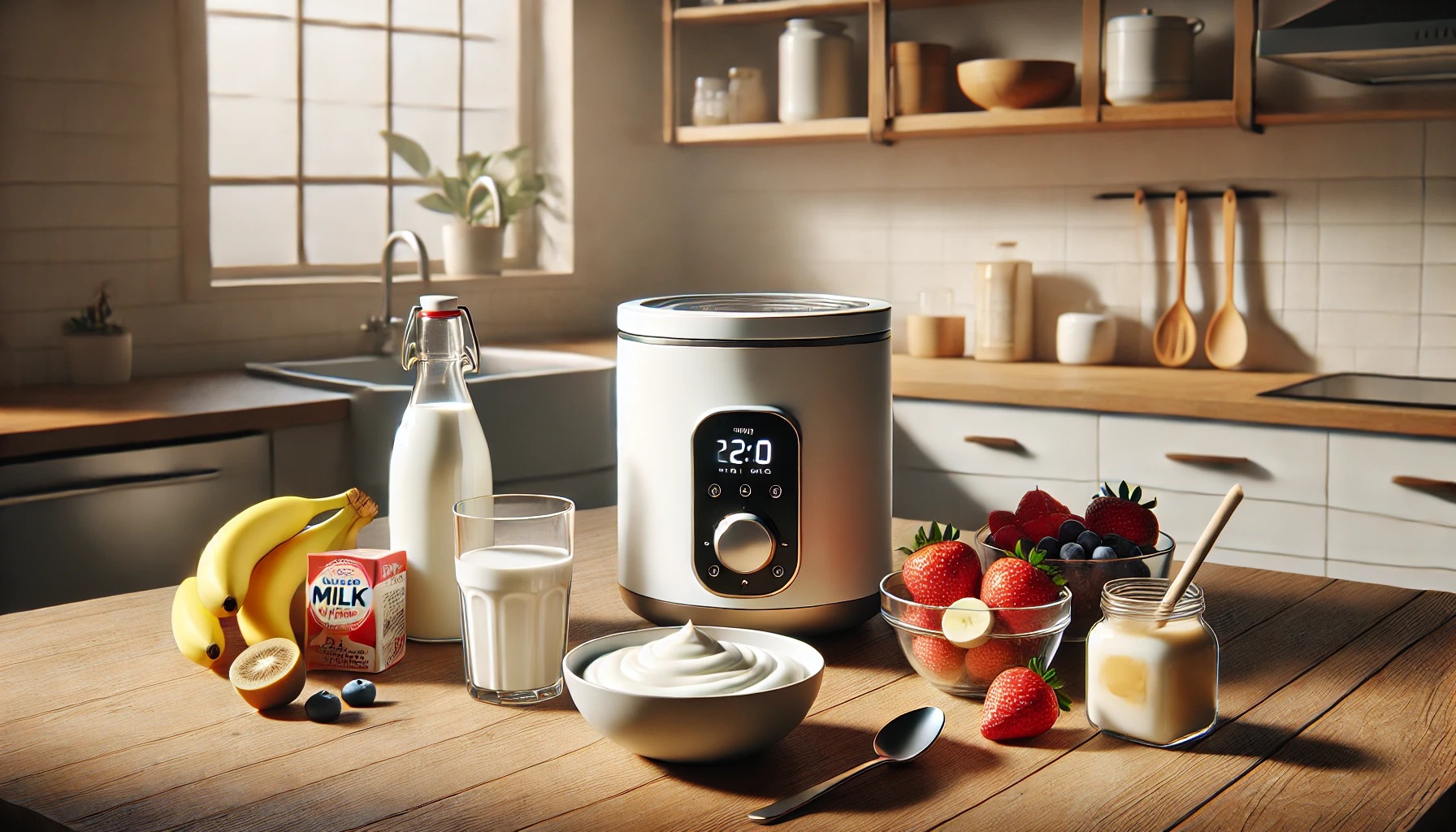 ヨーグルトメーカーで作ったヨーグルト