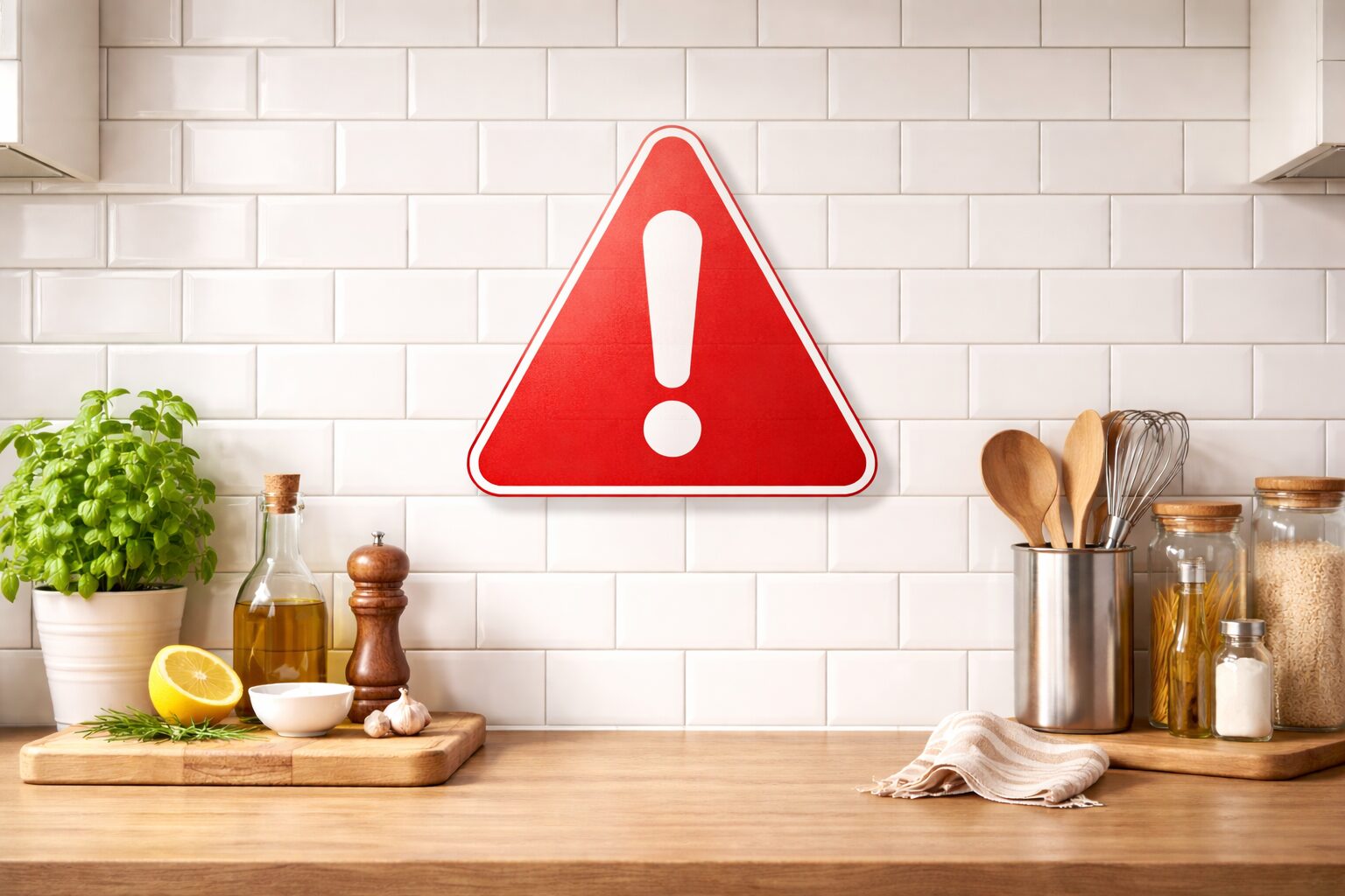 注意点、危険のマーク